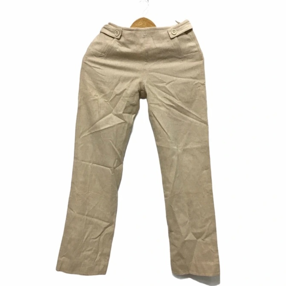 COURREGES Cream Trousers